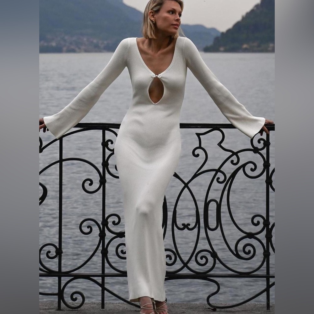 New yellow the label maxi dress